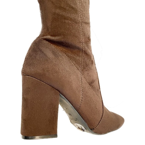 UNISA | UNQUINNIE-R BROWN Over The knee Heel Boot women’s 9.5 - Picture 4 of 9